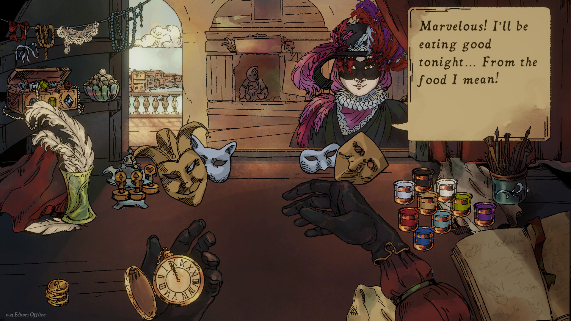 Mascareri: Mask Making Simulator screenshot 2