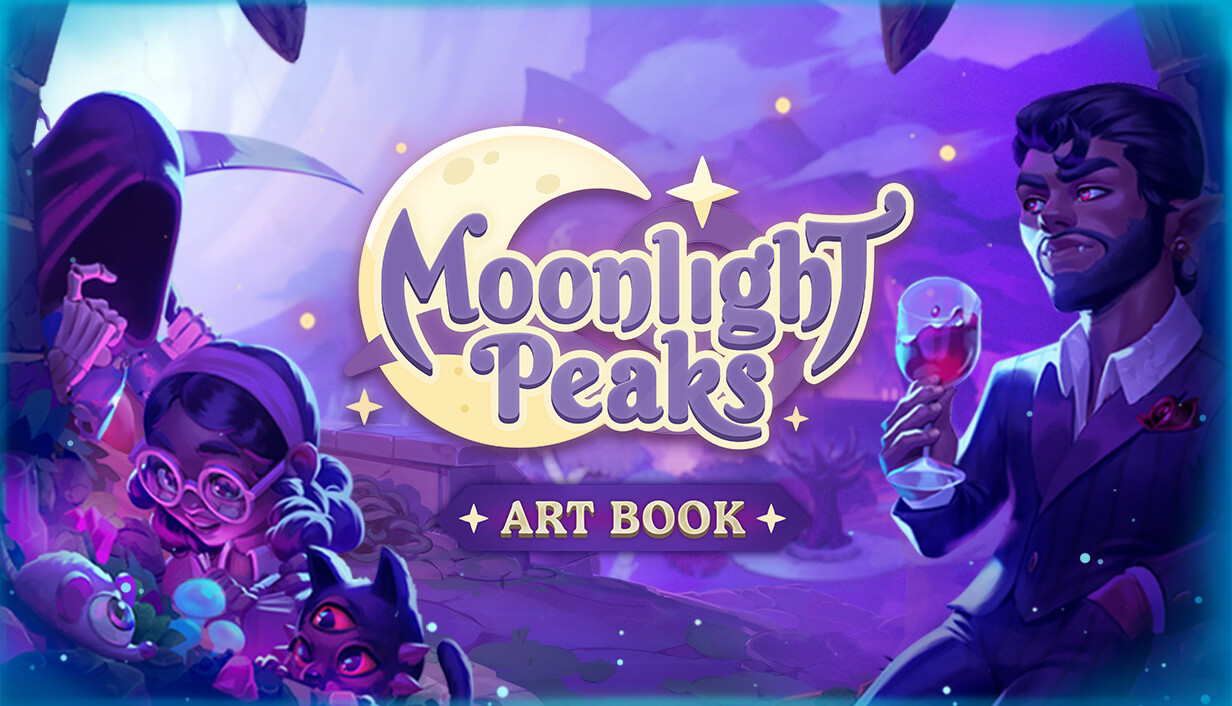 Moonlight Peaks - Art Book