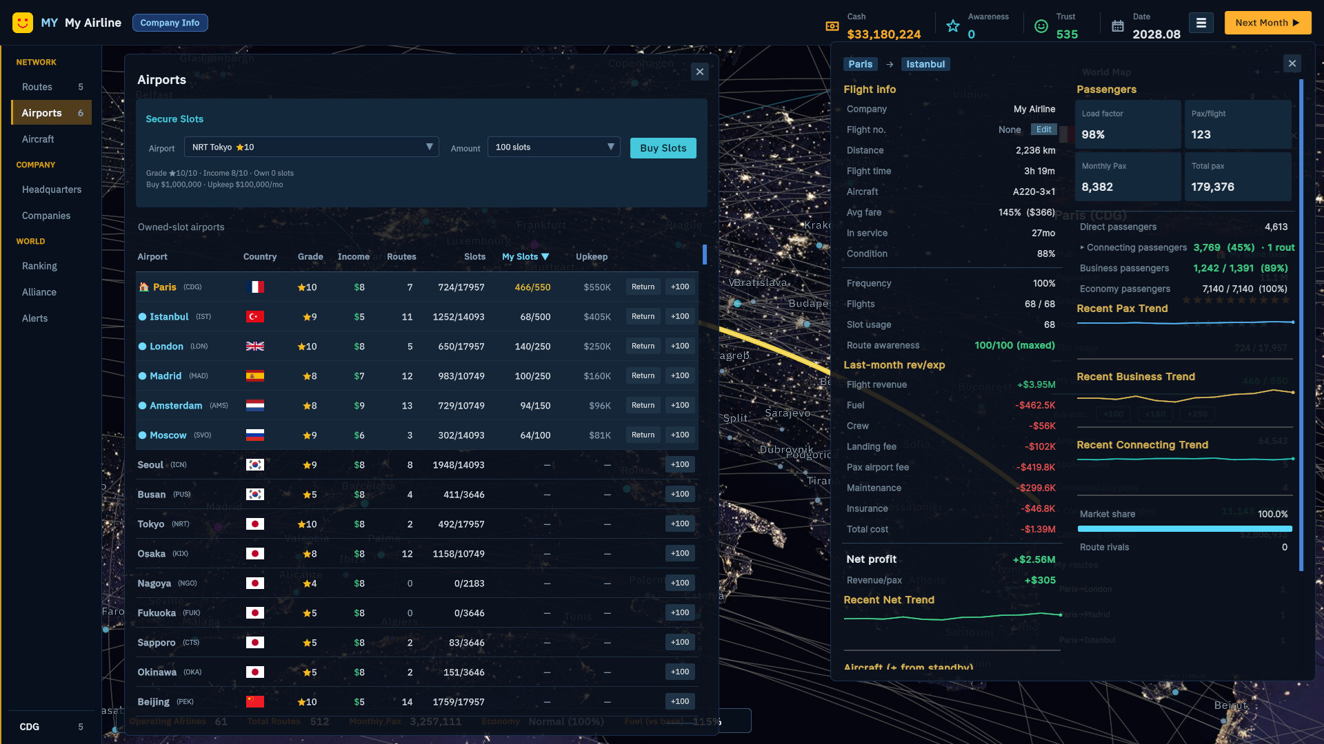 Airline Empire screenshot 3