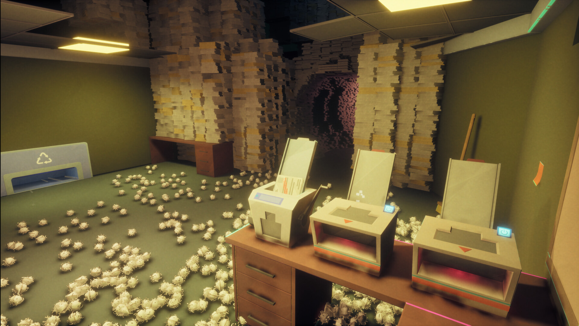Paper Shredder trailer