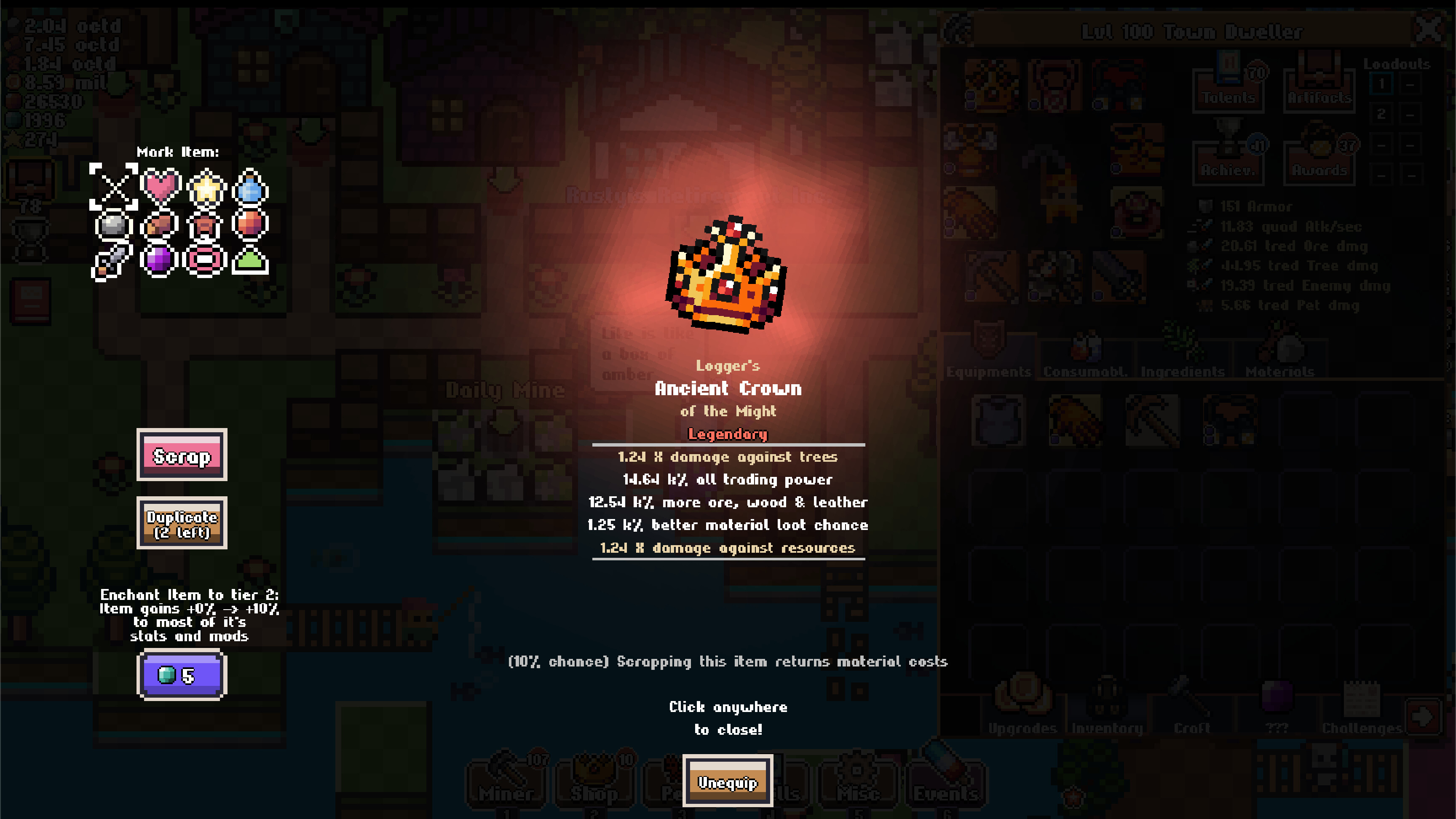 Idle Pocket Crafter 2 screenshot 3
