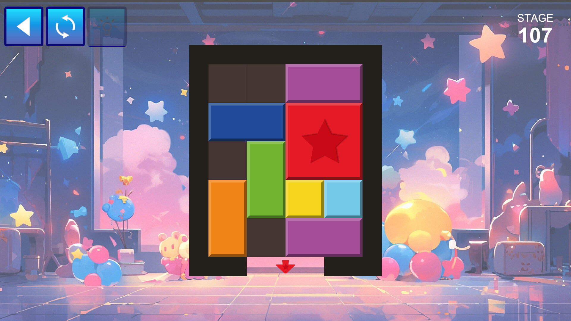SLIDE BLOCKS ～ブロックをゴールに運ぼう！～ screenshot 3