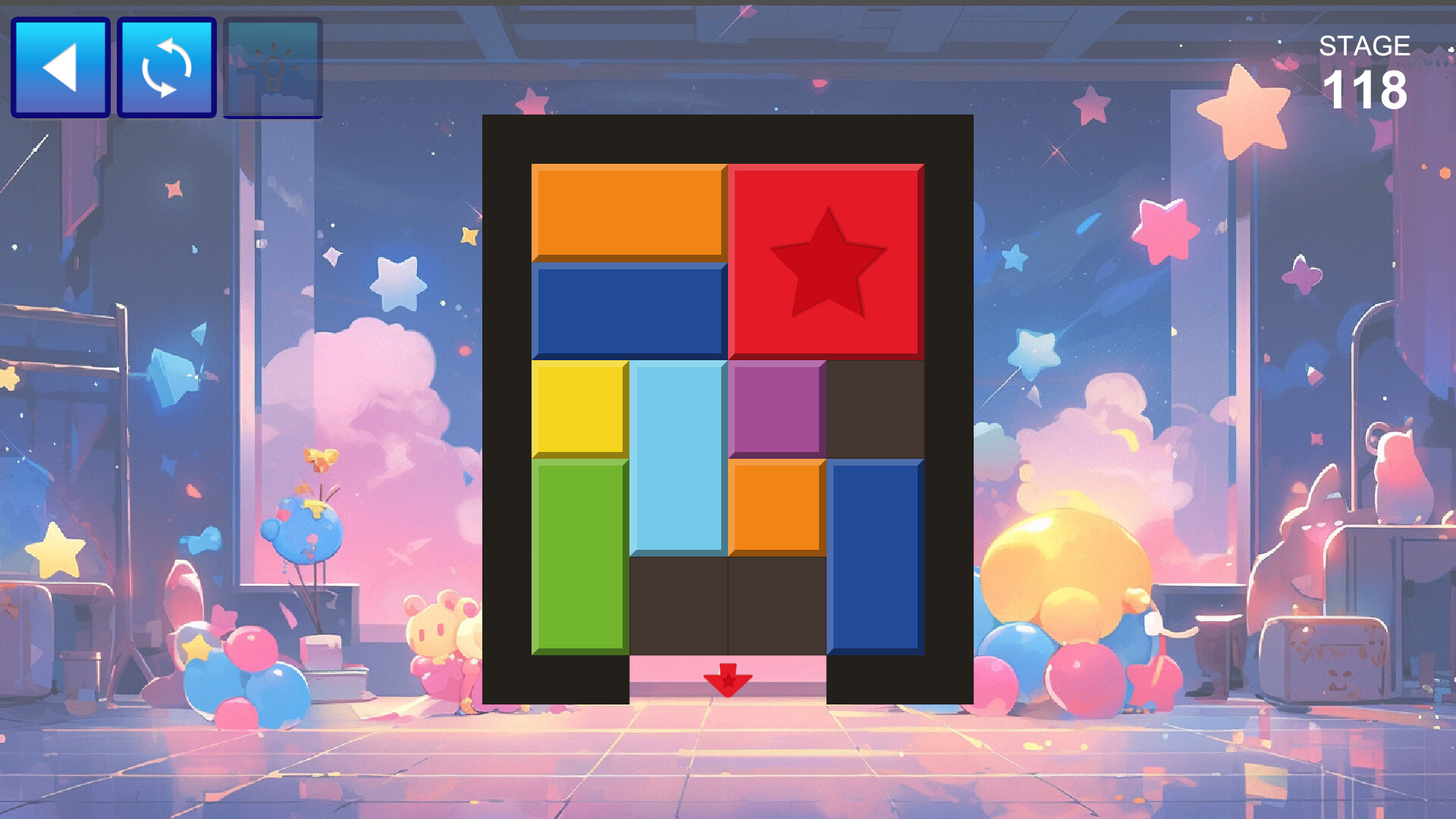 SLIDE BLOCKS ～ブロックをゴールに運ぼう！～ screenshot 5