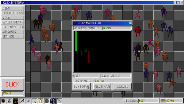 Click Dystopia screenshot 3