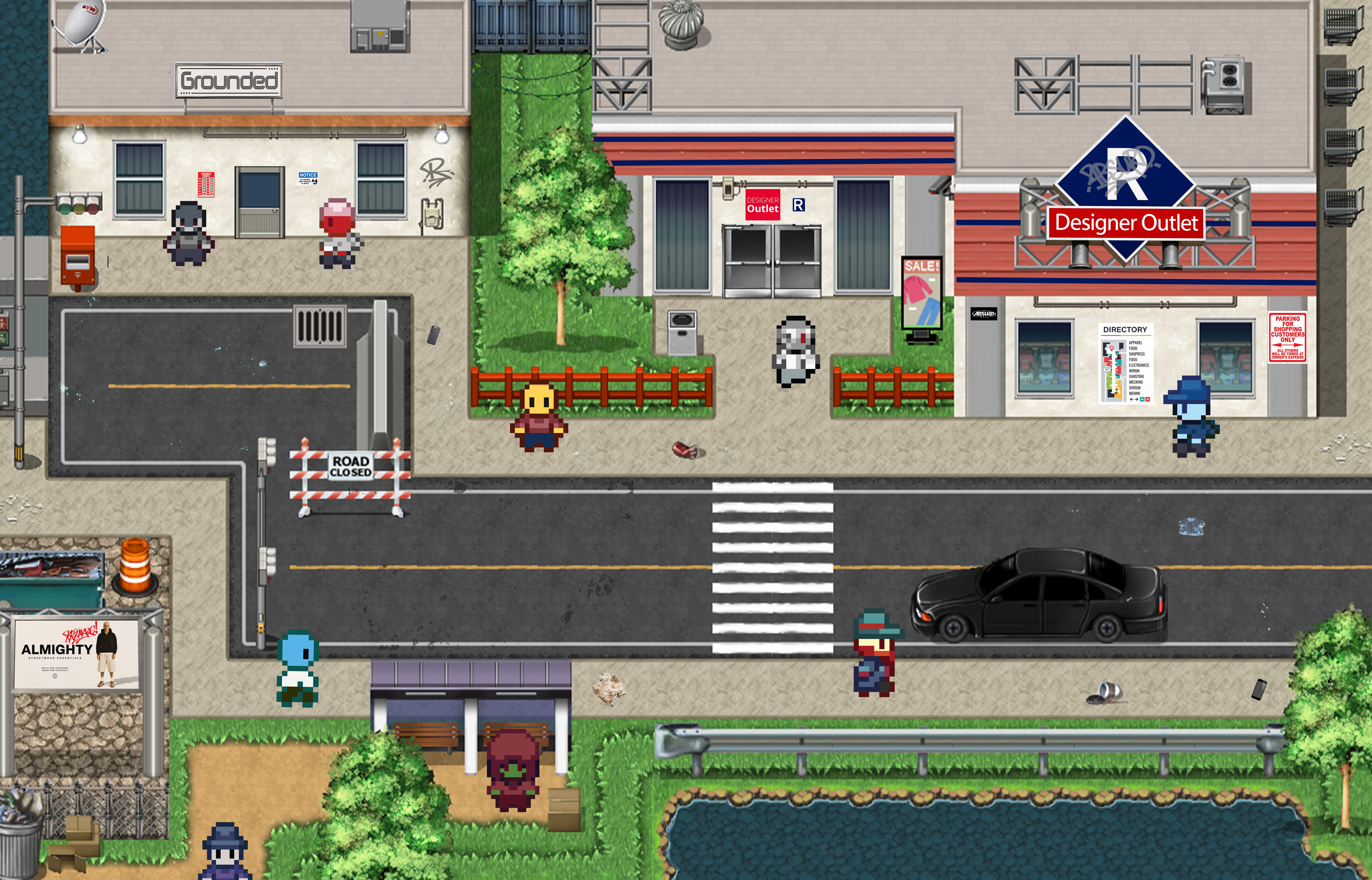 Absurd Quest: A Streetwear RPG screenshot 2