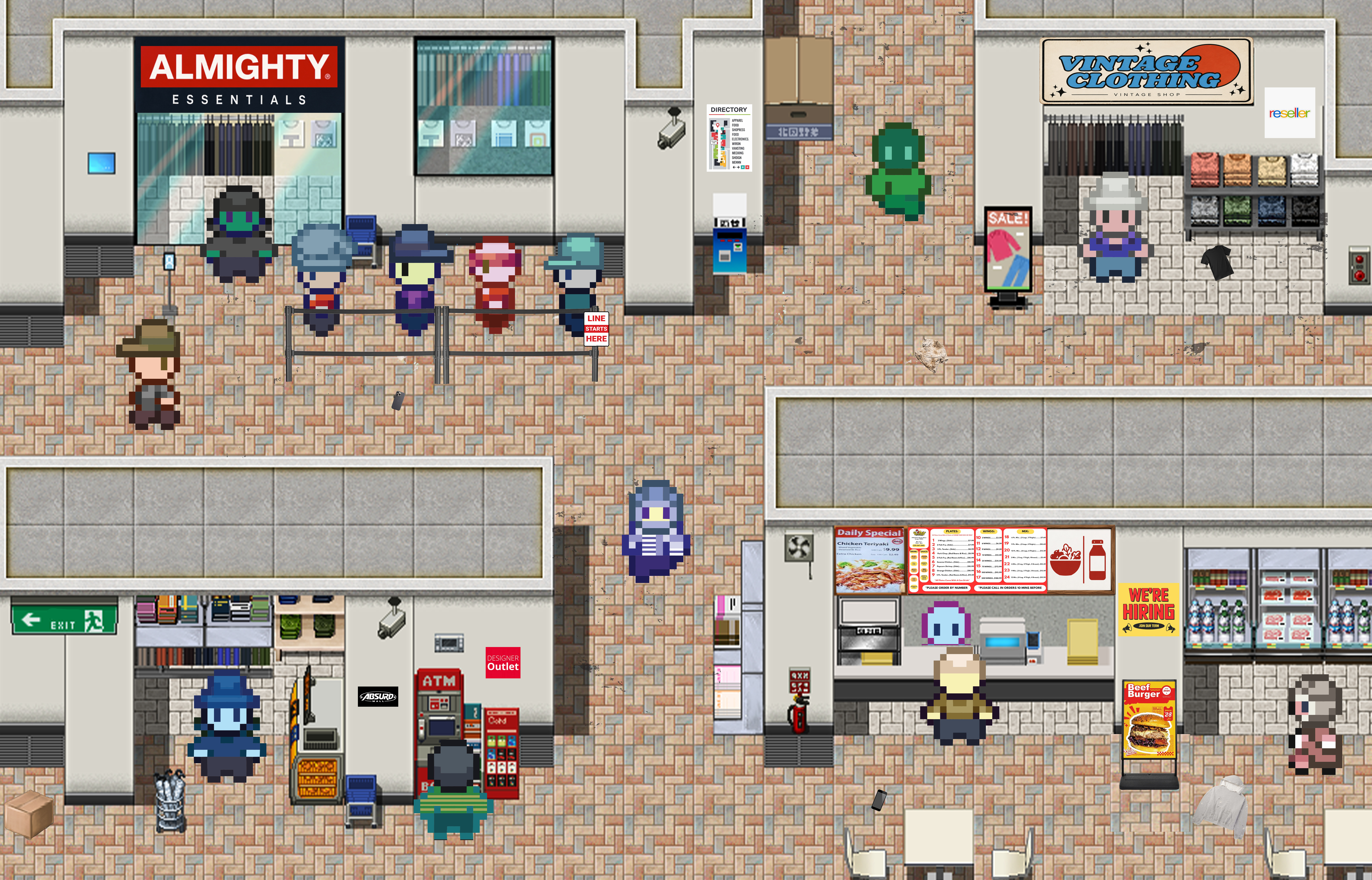 Absurd Quest: A Streetwear RPG screenshot 3