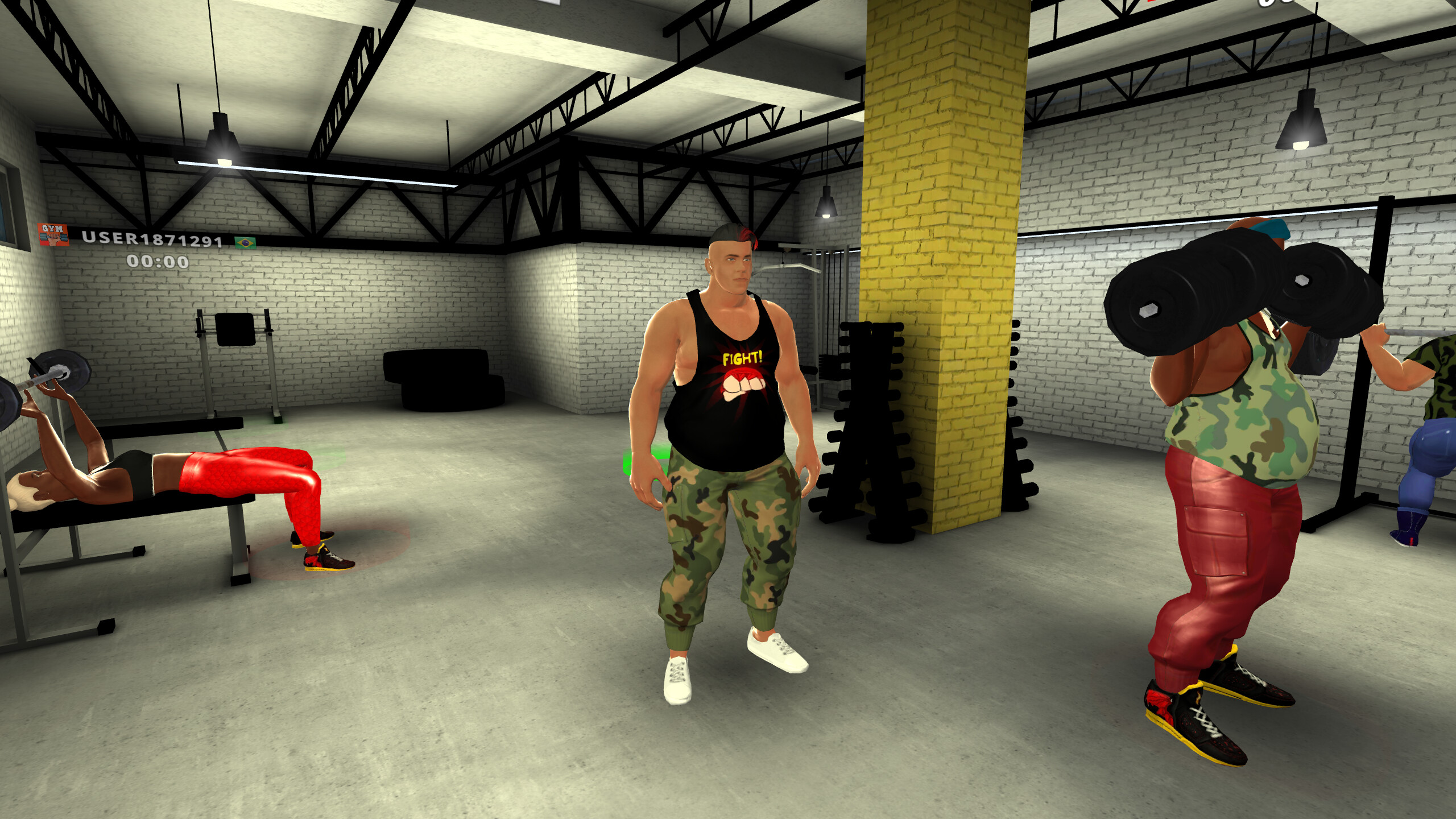 Fitness Gym Bodybuilding Pump screenshot 2