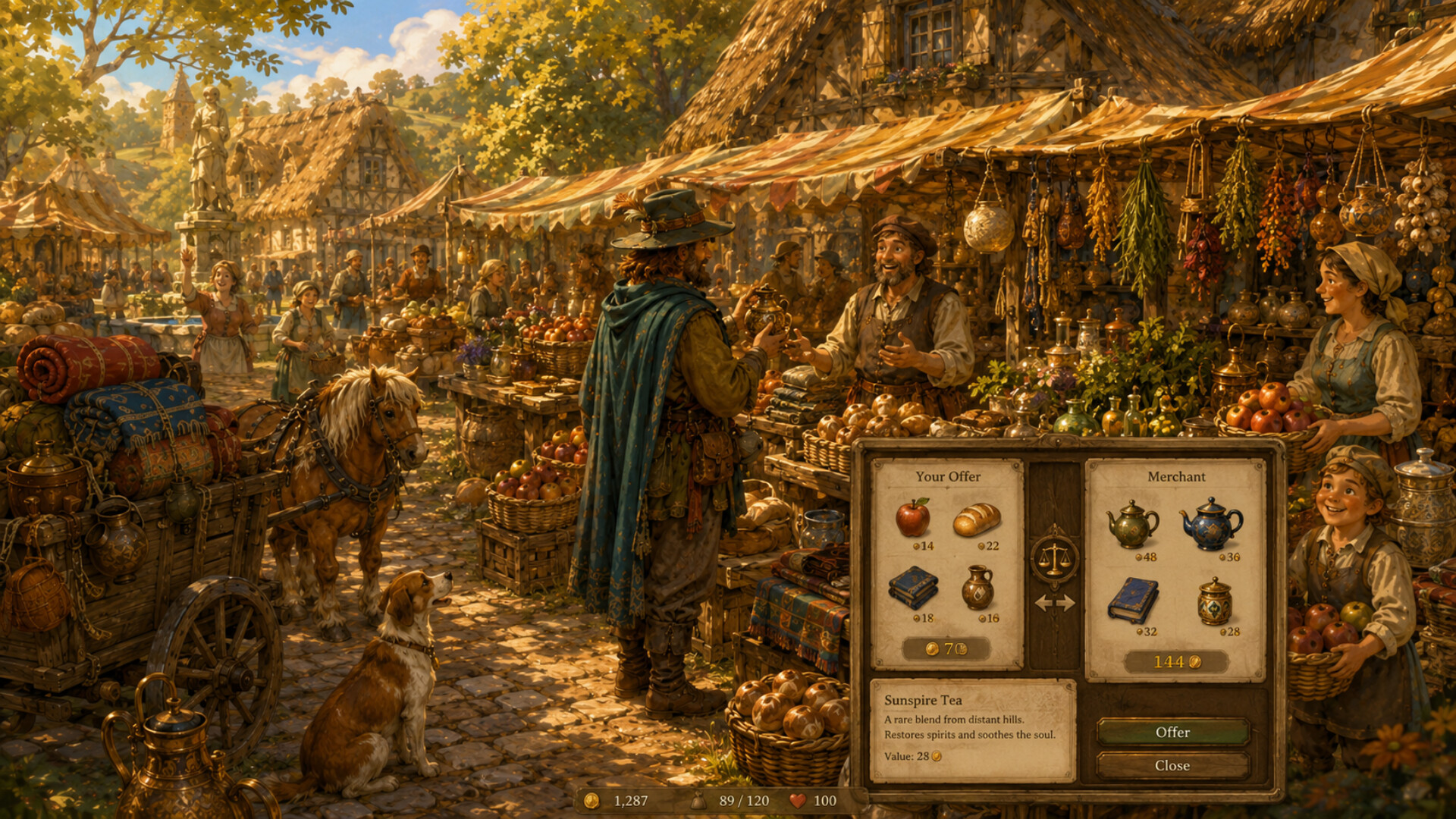 Wagonlight: Tales of Mossvale screenshot 1