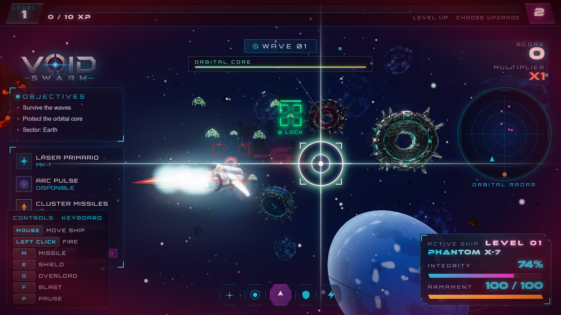 Void Swarm screenshot 3