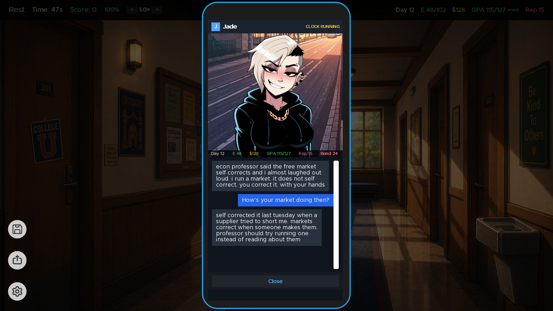 Frisky Phone: College Casual screenshot 3