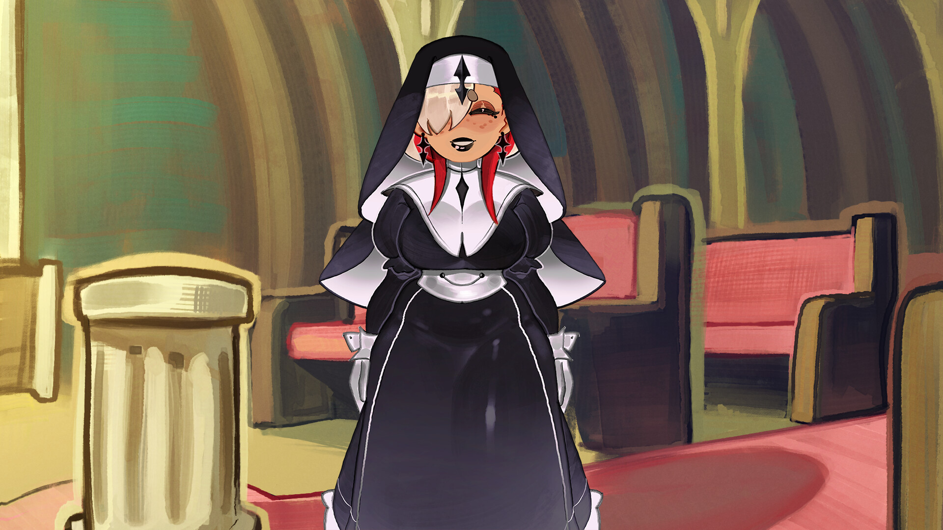 Poking Nun screenshot 2