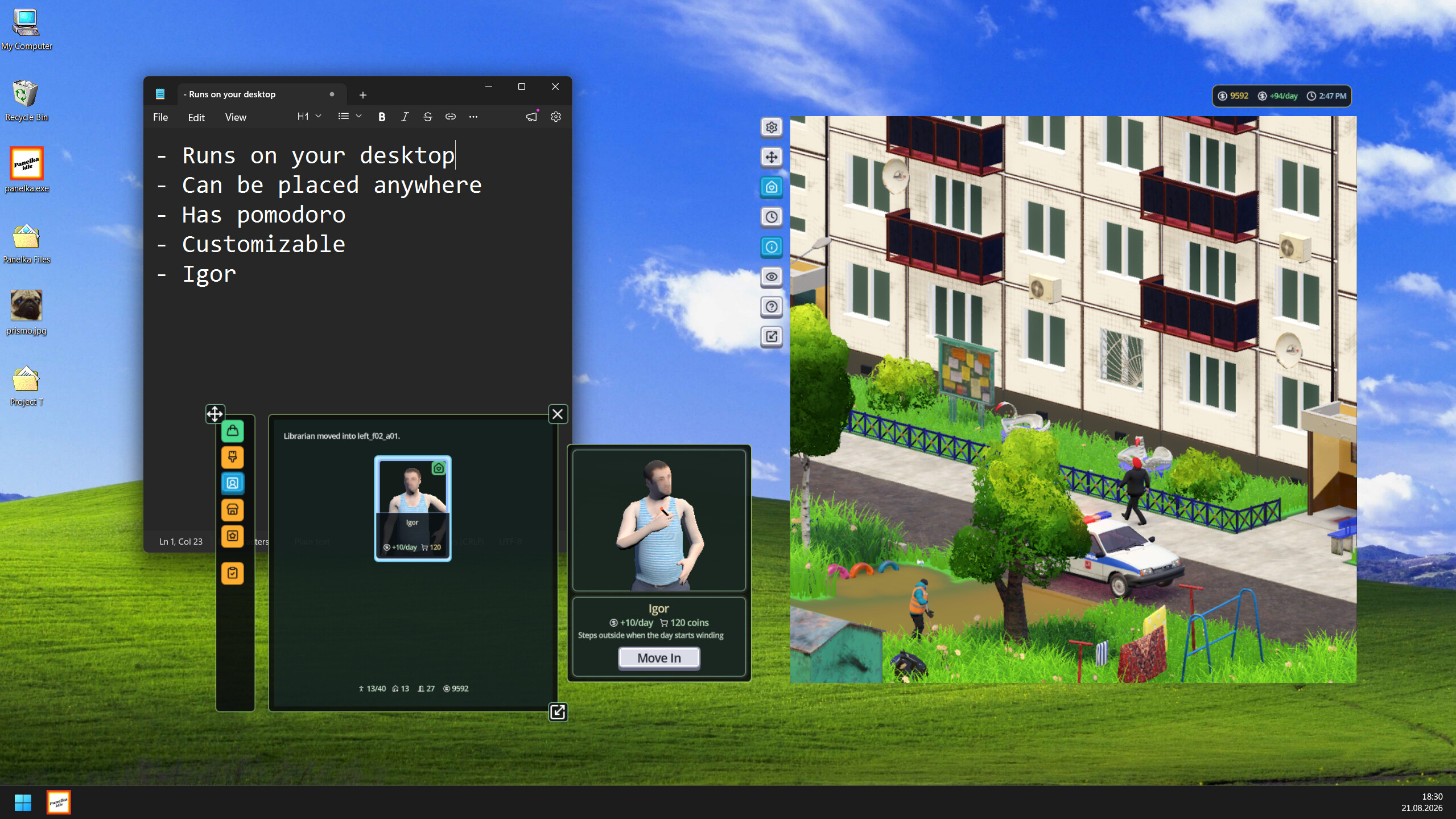 Panelka Idle screenshot 2