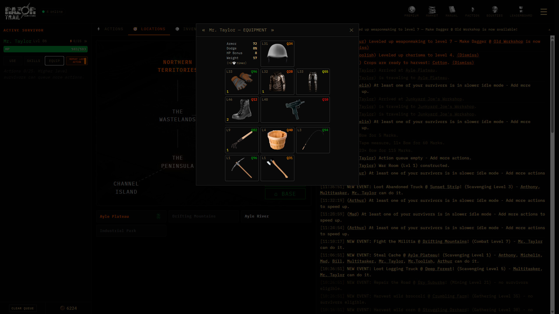 Razor Trail Survivors screenshot 2