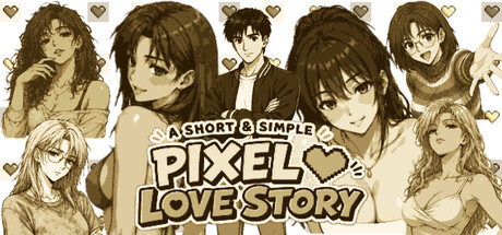 Cover art from A Short & Simple Pixel Love Story