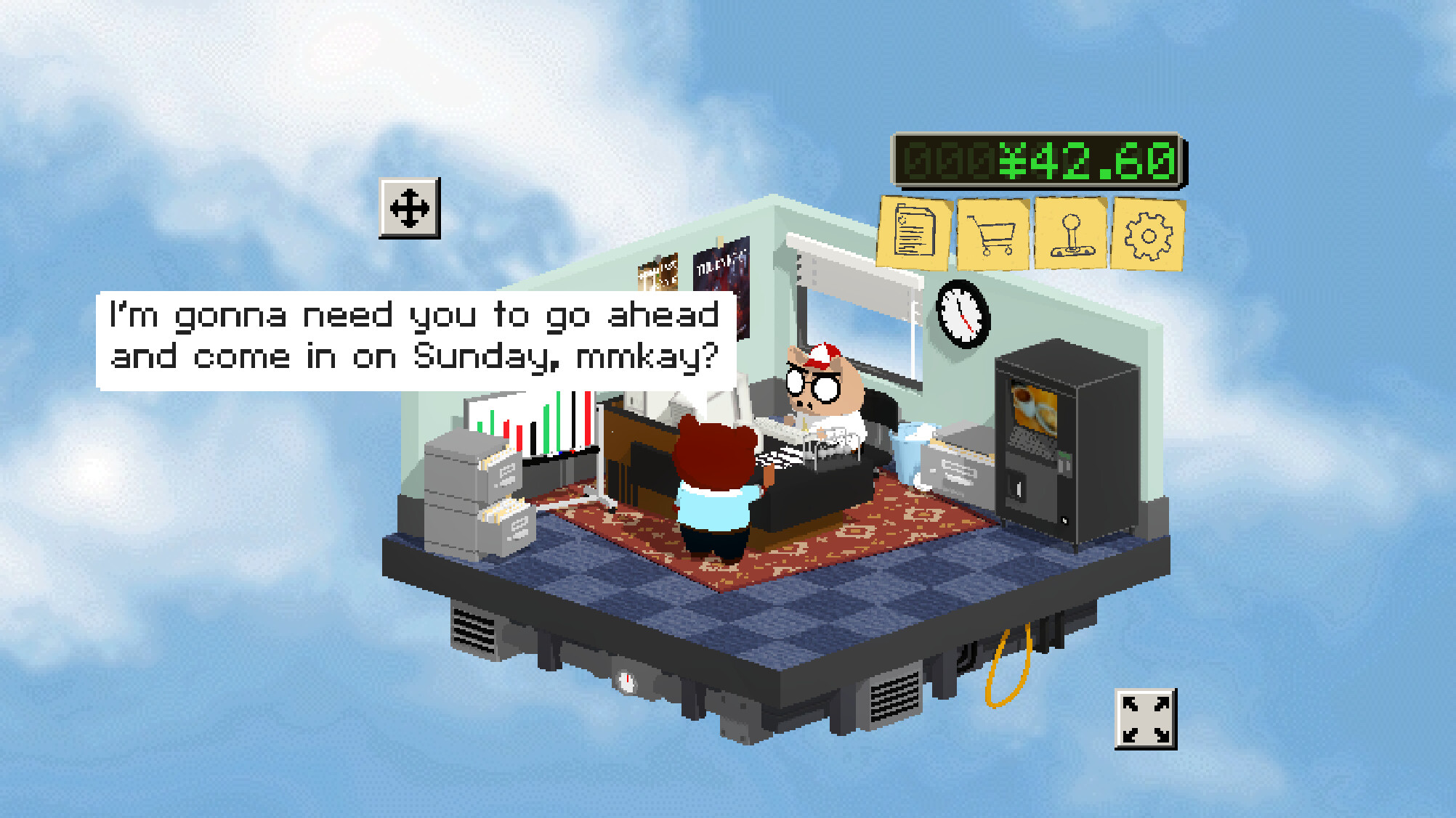 Butaro's Overtime Office screenshot 2
