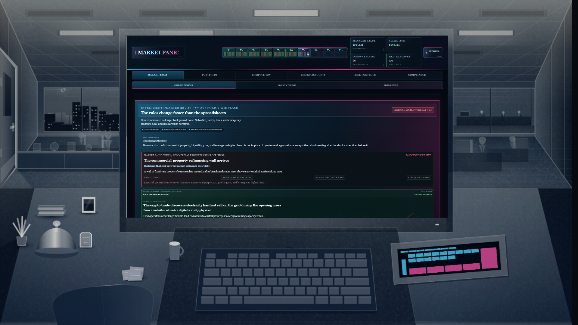 Market Panic trailer