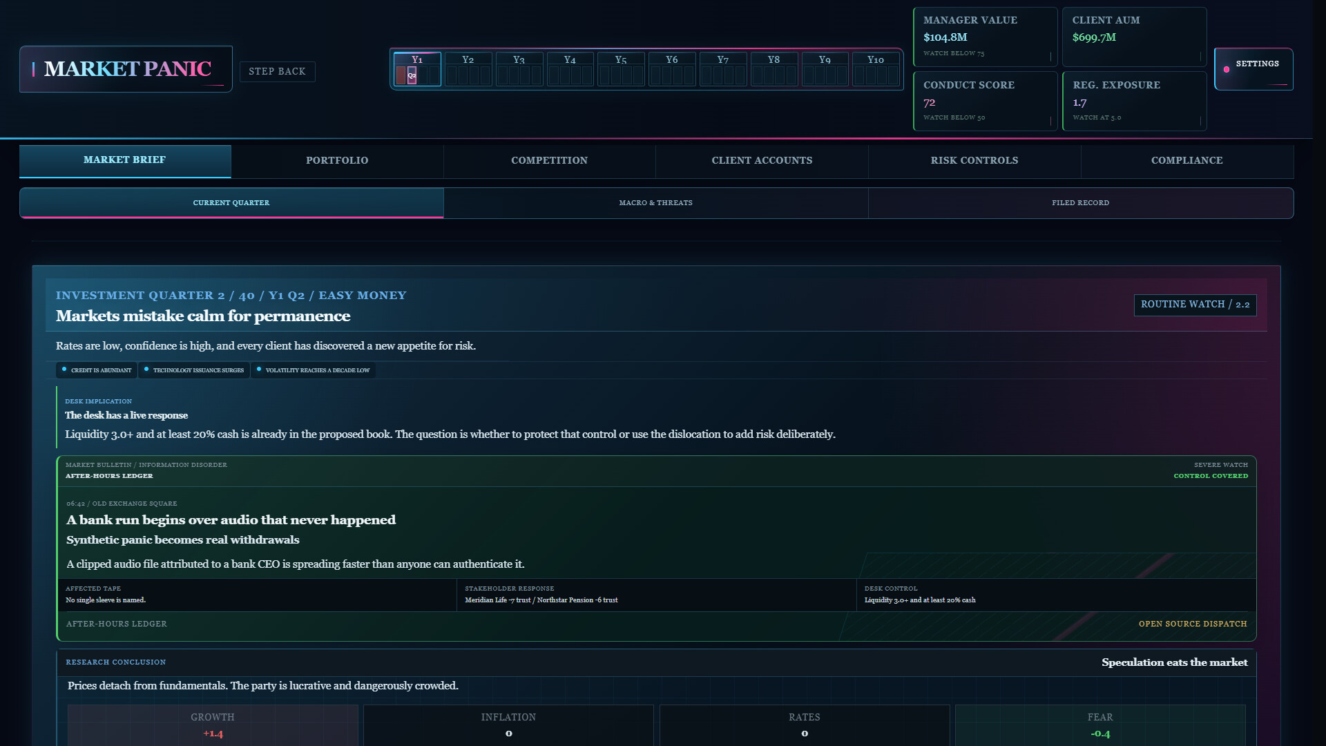 Market Panic screenshot 2