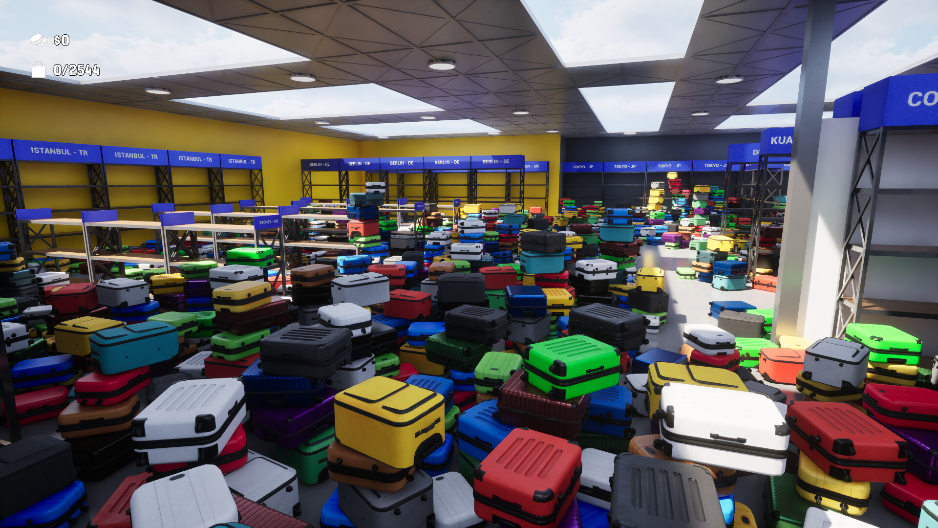 Sort the Luggage trailer