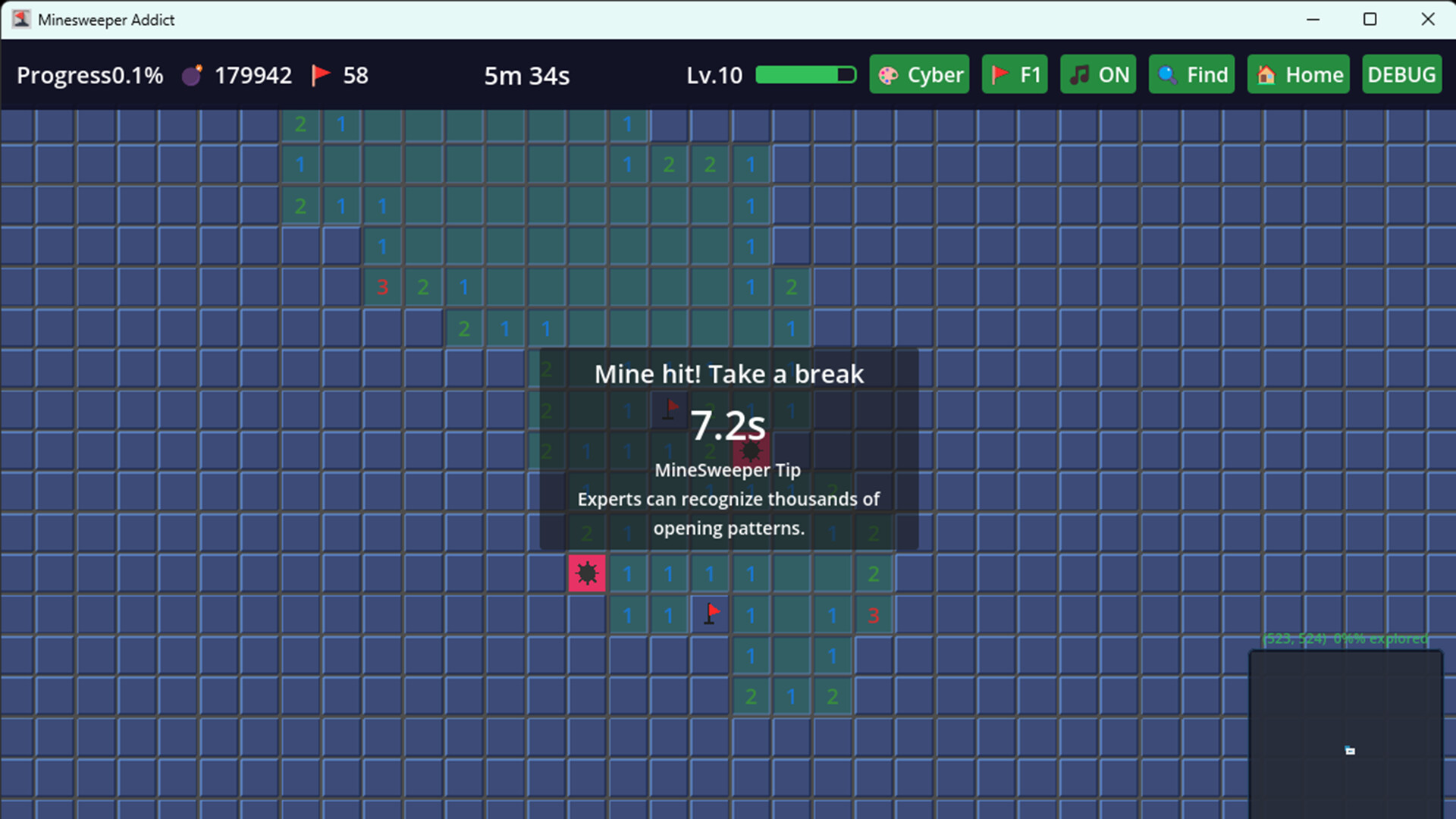 Infinite Minesweeper Simulator trailer