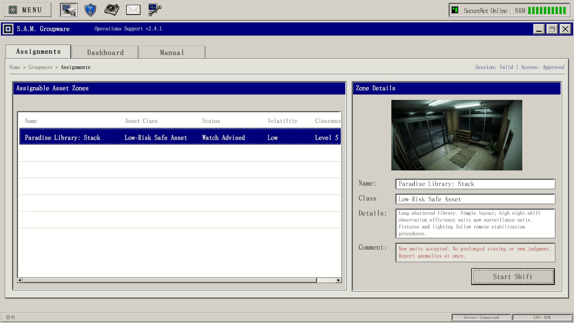 S.A.M. - Stasis Asset Management screenshot 2