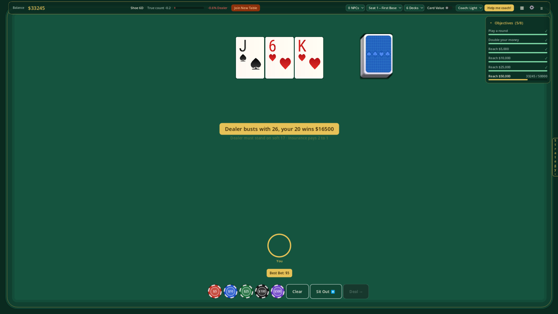 Card Count Coach screenshot 4