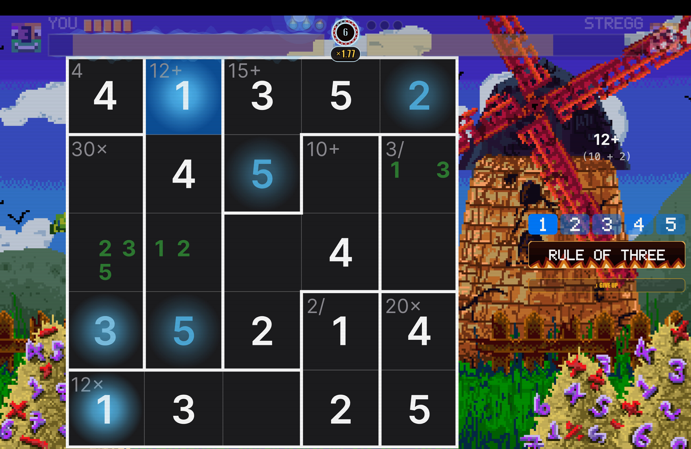 THW's Calcudoku screenshot 2