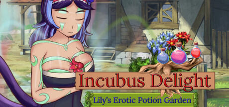 Cover art from Incubus Delight! Lily's Erotic Potion Garden