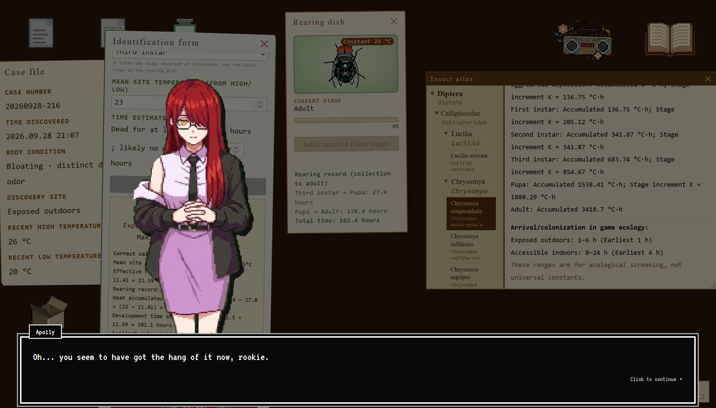 Maggot Detective: Forensic Entomology Simulator screenshot 5