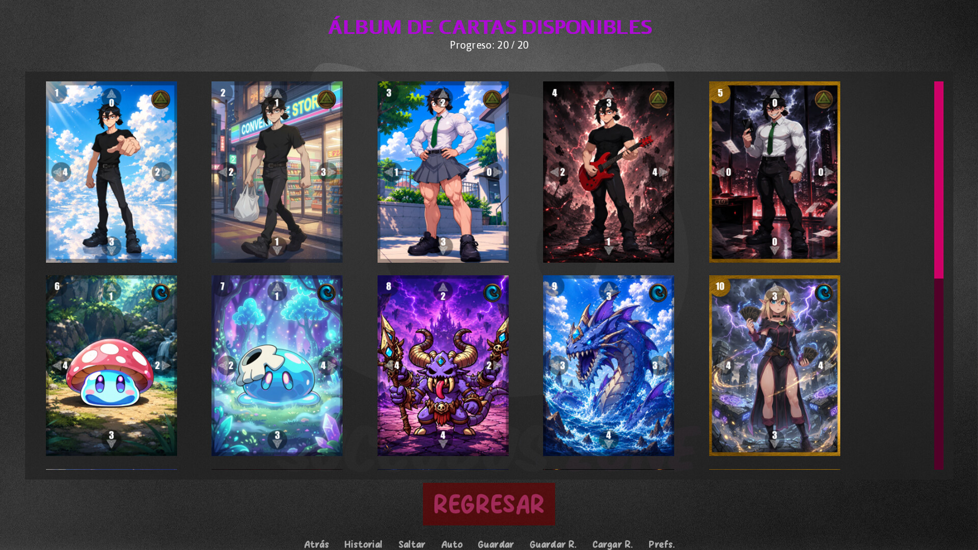 SUCCUBUS MONSTER CARDS screenshot 2