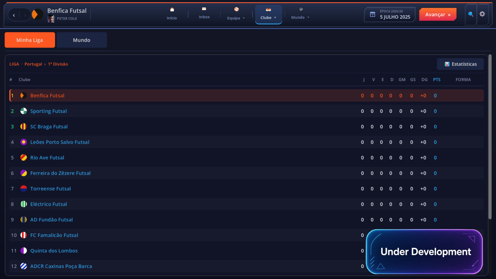 Ultimate Futsal Manager screenshot 4