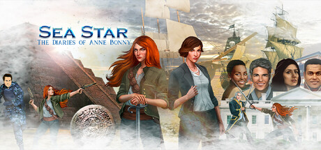Cover art from Sea Star: The Diaries of Anne Bonny