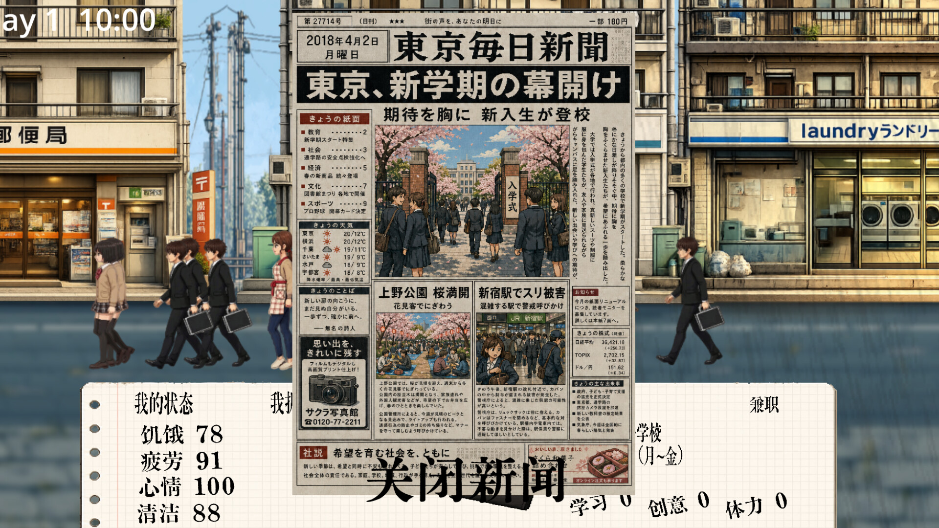 Day by day：东京留子生存日记 screenshot 4