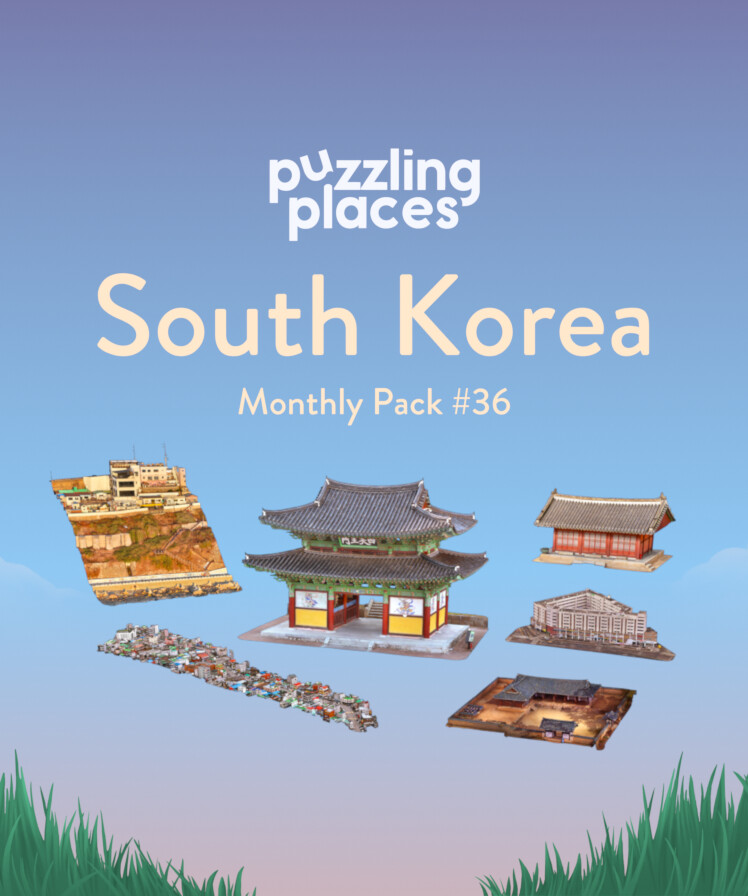 Puzzling Places - Monthly Pack #36 - South Korea