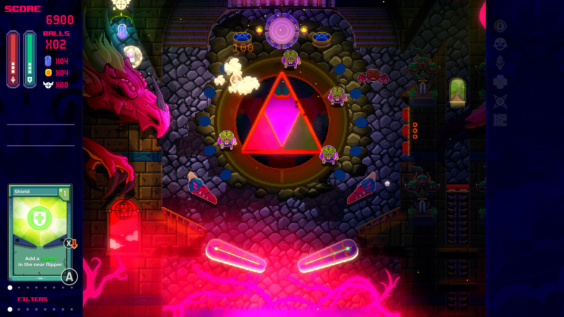 Pinballoid Crush screenshot 1