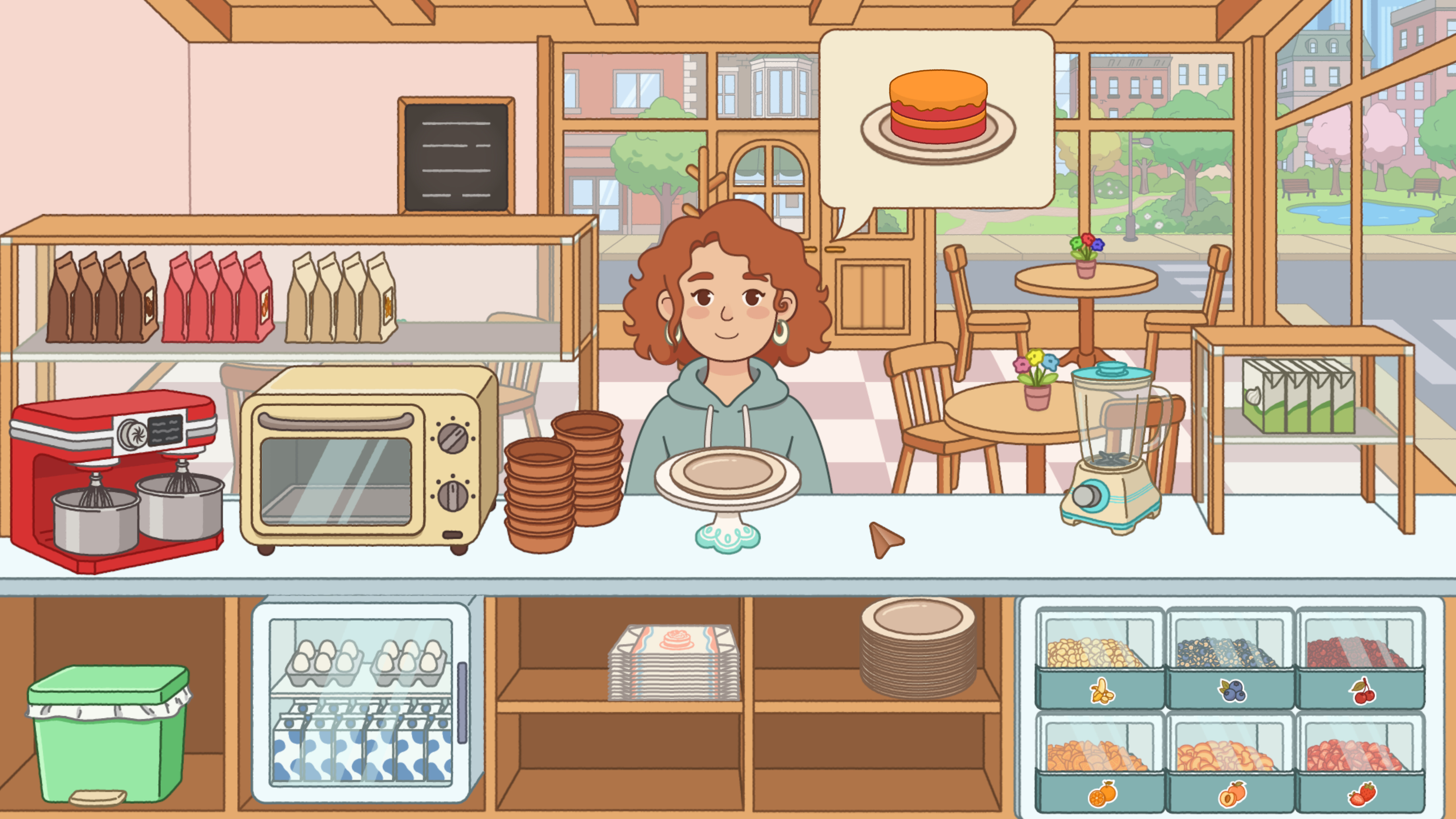 Cake & Bake trailer