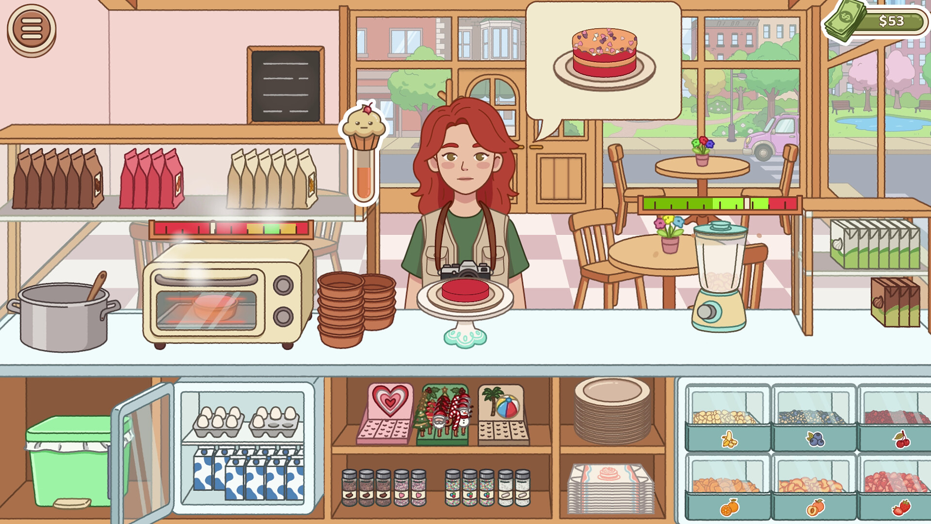 Cake & Bake trailer