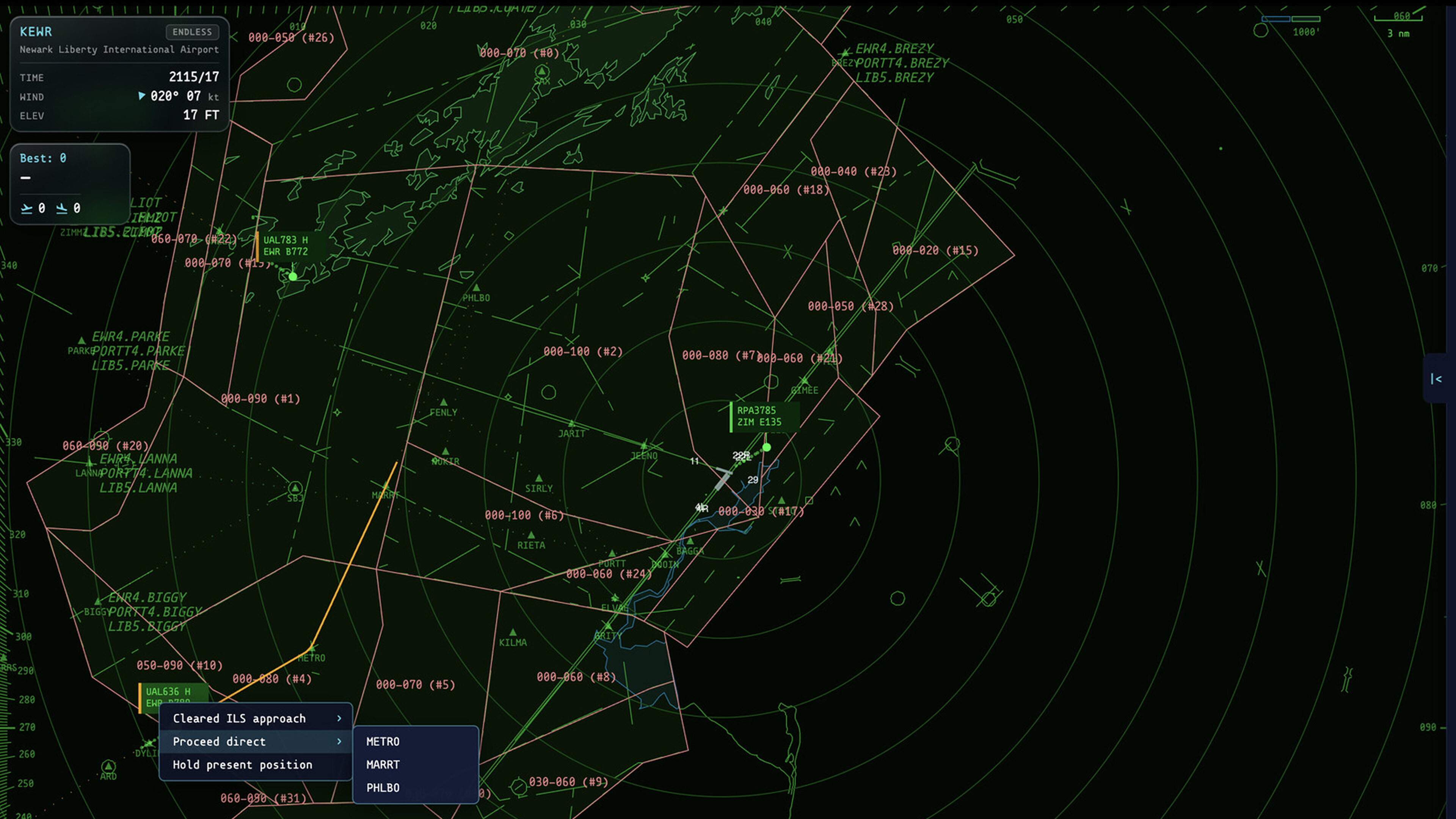 Vectorline: Air Traffic Control Simulator screenshot 4