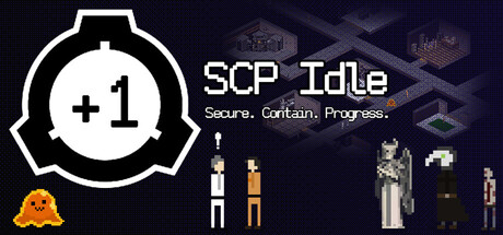 Cover art from SCP Idle: SECURE. CONTAIN. PROGRESS.
