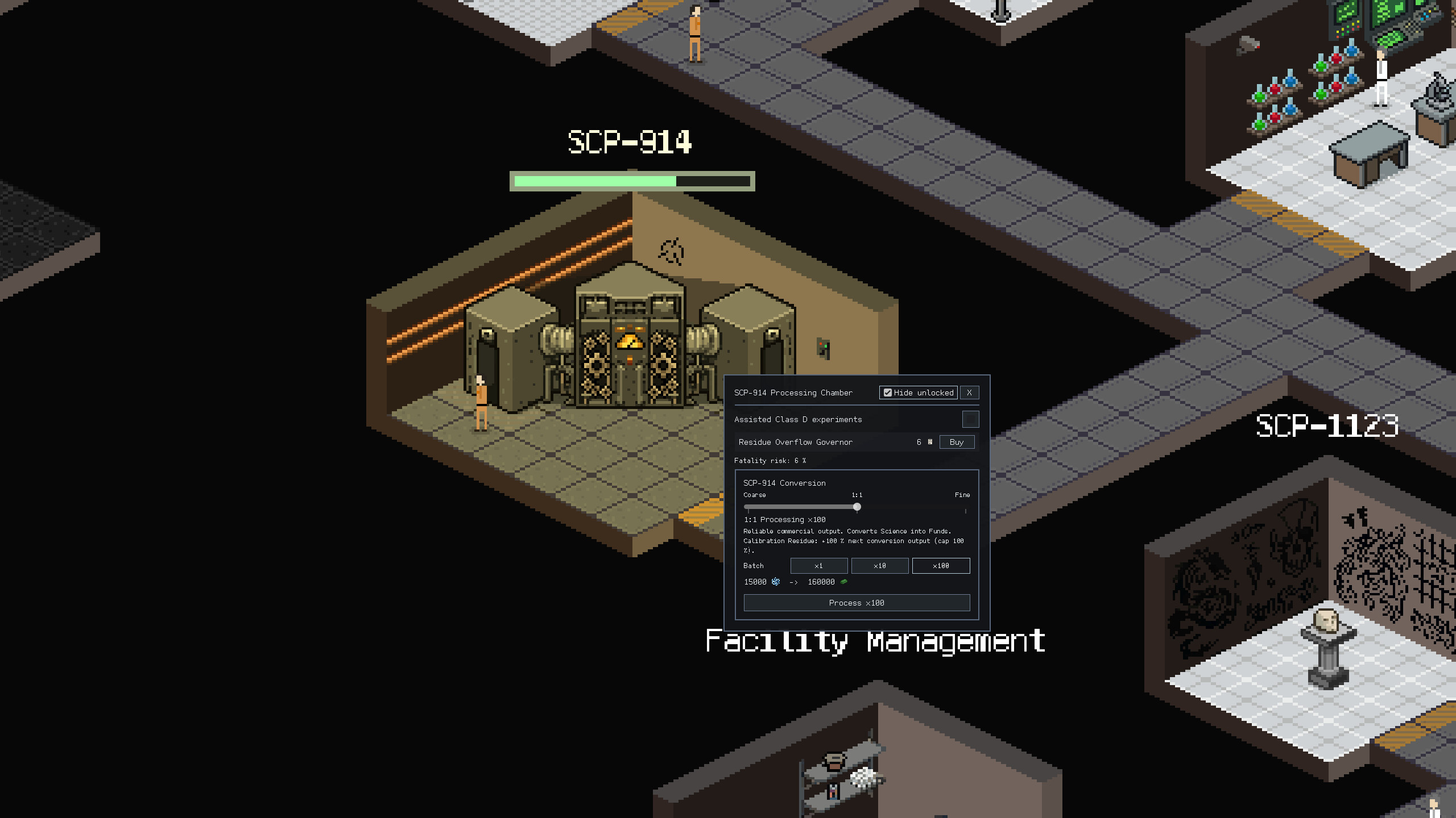 SCP Idle: SECURE. CONTAIN. PROGRESS. screenshot 3