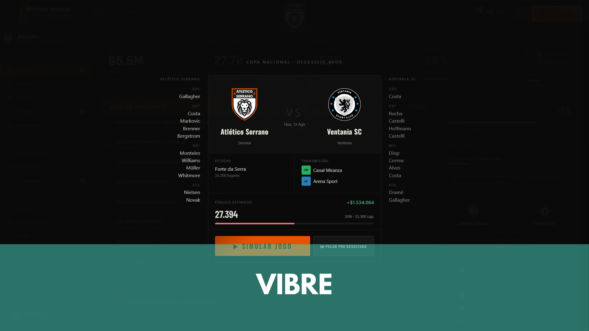 Miranza Futebol Clube screenshot 5