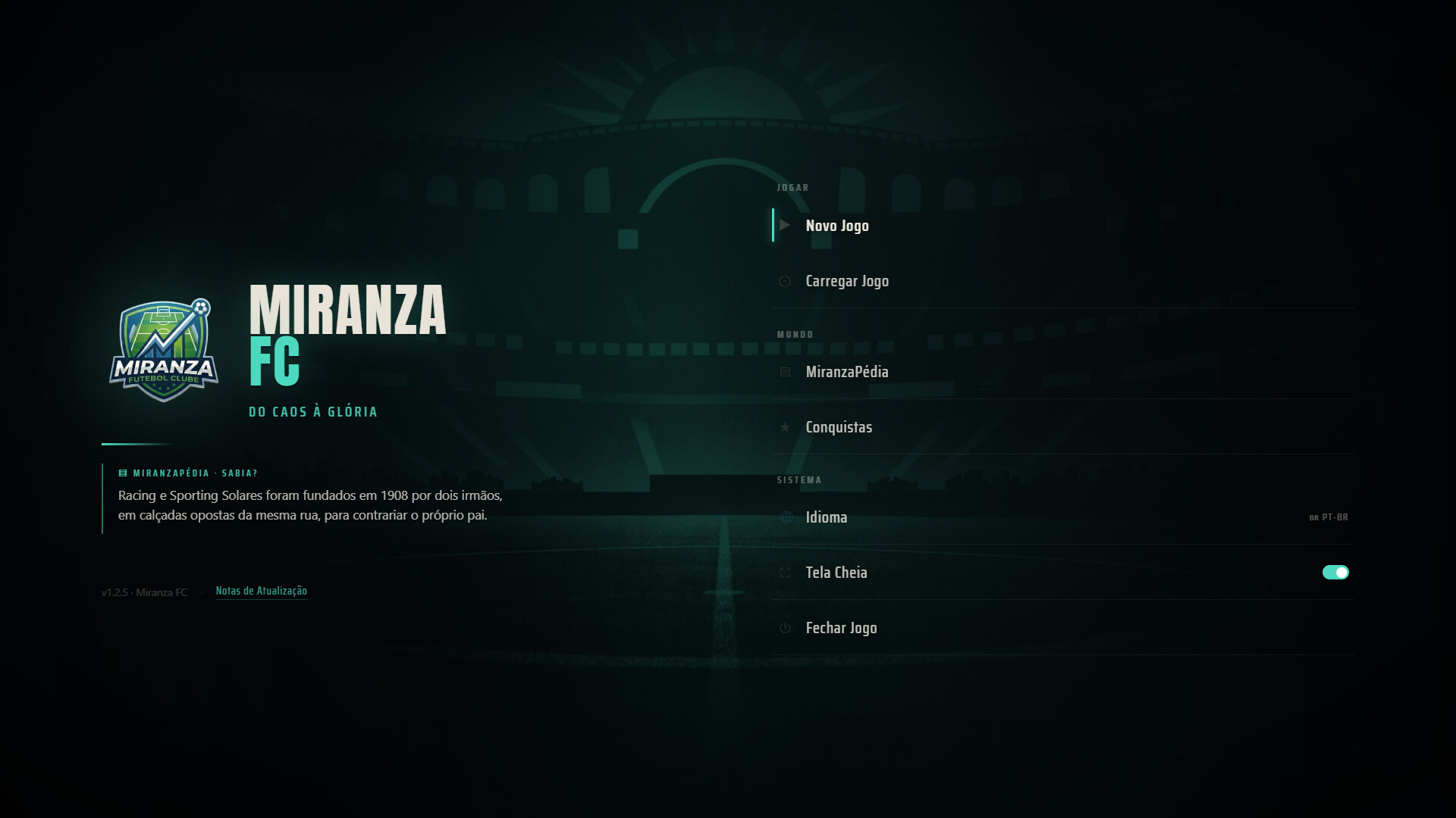 Miranza Futebol Clube trailer