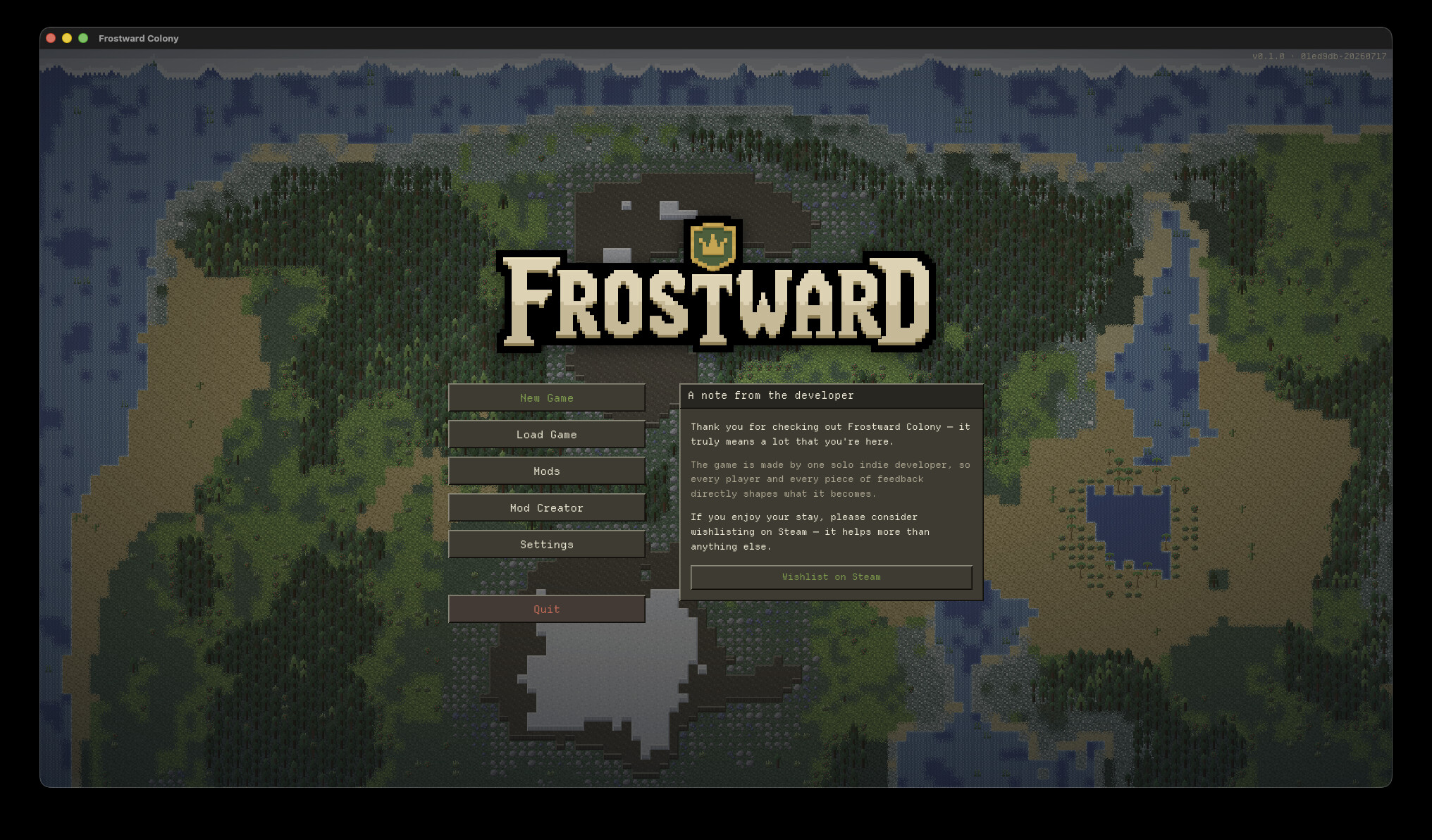 Frostward screenshot 1