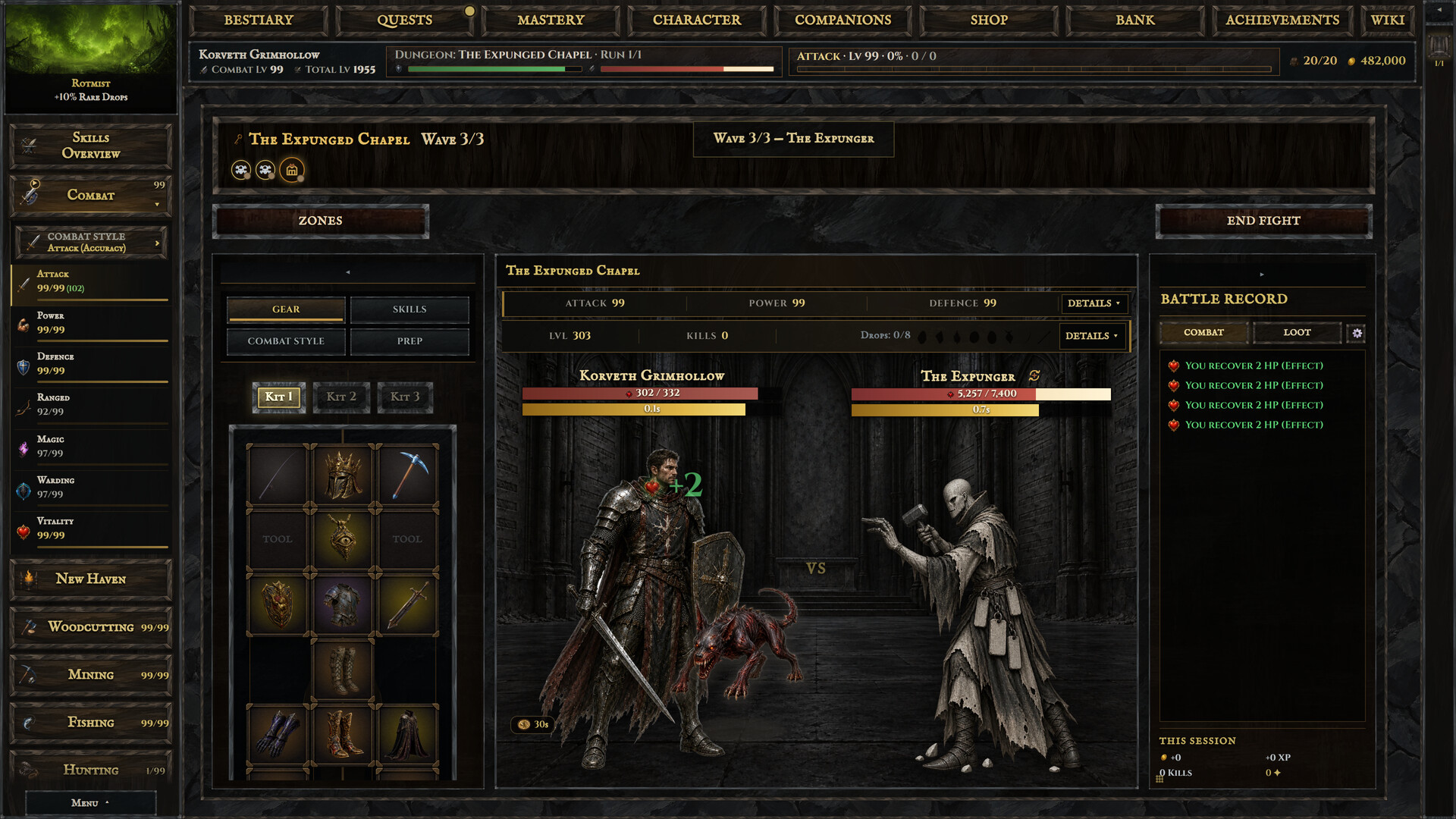 Grim Reach Idle screenshot 5