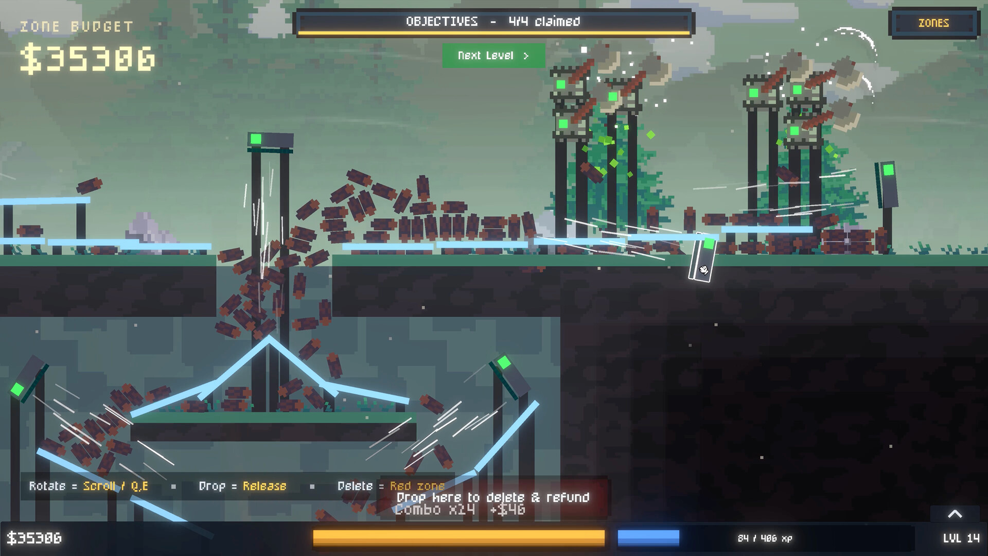 Log Drop trailer
