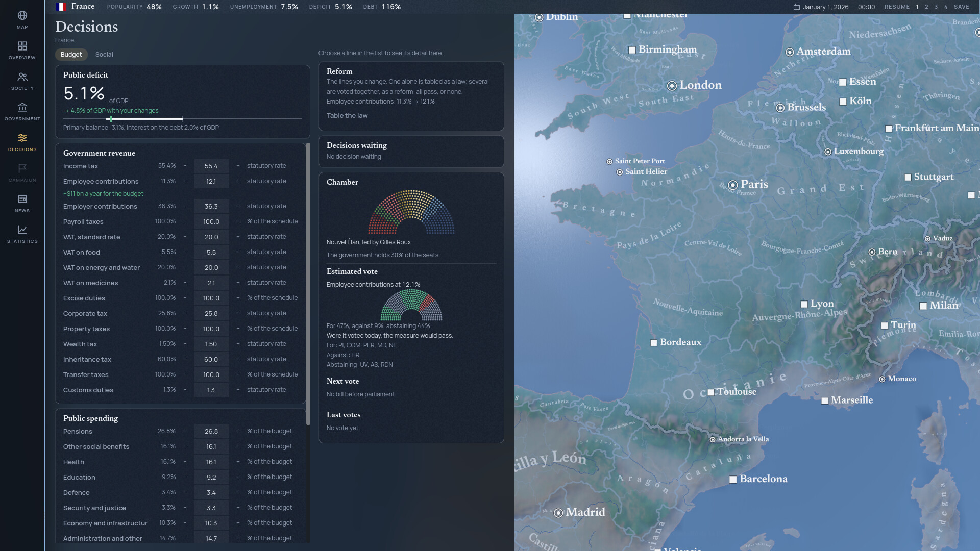PREEMINENCE: World on the Brink screenshot 5