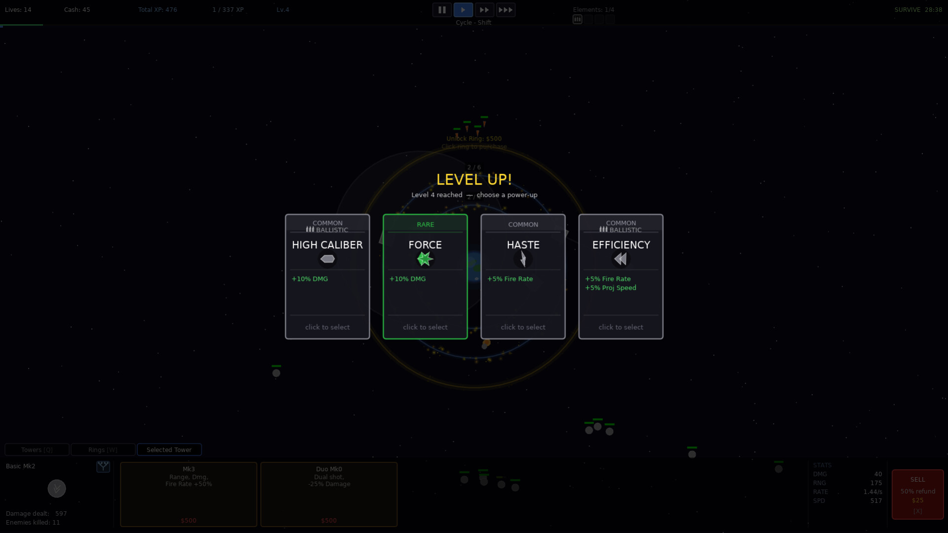 Orbital Tower Defence screenshot 4