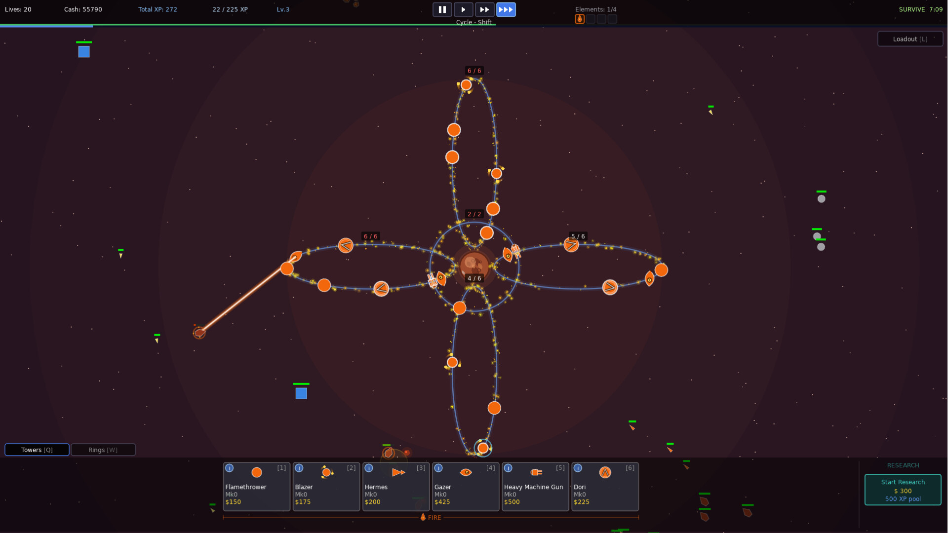 Orbital Tower Defence screenshot 5