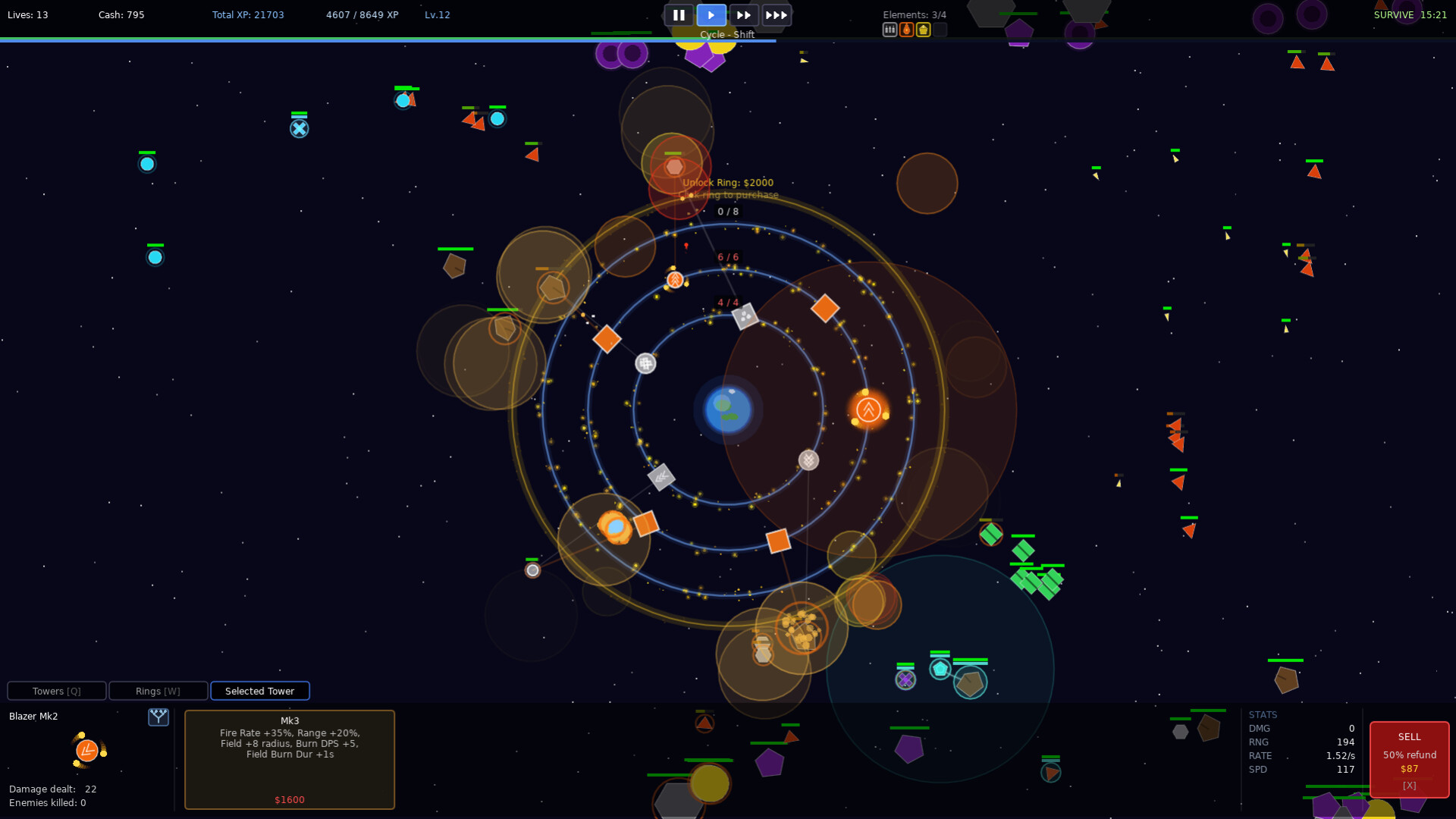 Orbital Tower Defence trailer