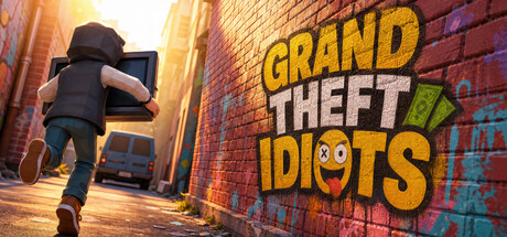 Cover art from Grand Theft Idiots