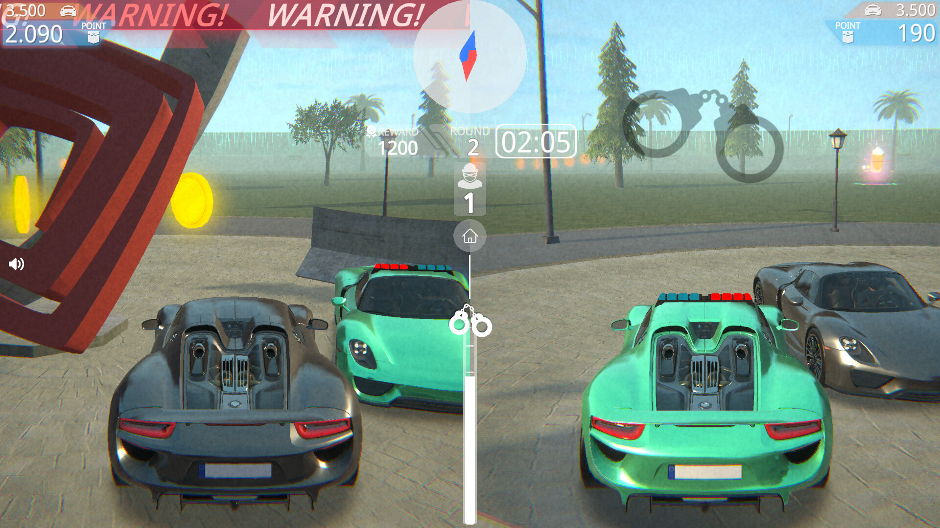 Police vs Thief : 2P screenshot 2